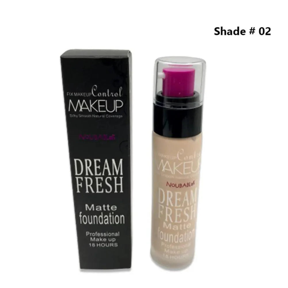 Noubablak Dream Fresh Matte Foundation 18H – Shade 02