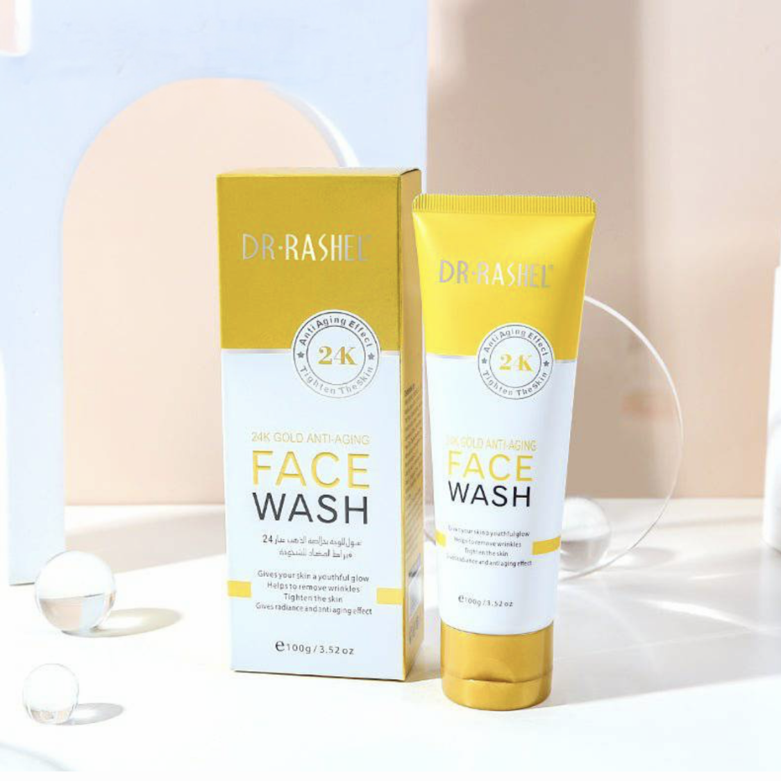 DR RASHEL 24K Gold Anti Aging Face Wash
