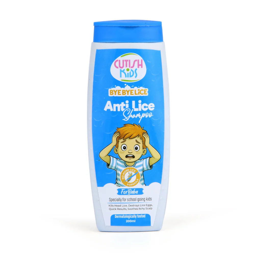 Cutish Anti Lice Shampoo For Kids - 200ml