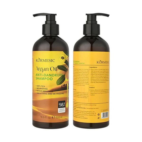 KORMESIC Argan oil Anti-Dandruff Moisturizing & Smoothning Shampoo 500ml KMC22981KORMESIC Argan oil Anti-Dandruff Moisturizing & Smoothning Shampoo 500ml KMC22981