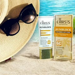 Chirs’s Whitening & Anti-aging Sunblock SPF60+- 60ml