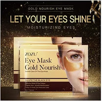 Zozu Eye Mask Gold Nourish Dilute The Black Eye Pack Of 3