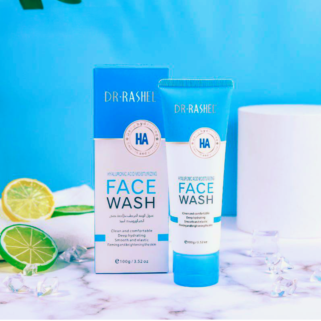 DR RASHEL Hyaluronic Acid Moisturizing and Smooth Face Wash