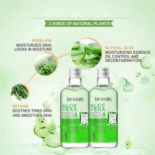 Dr Rashel Aloe Vera Essence Micellar Cleansing Water, 300ml