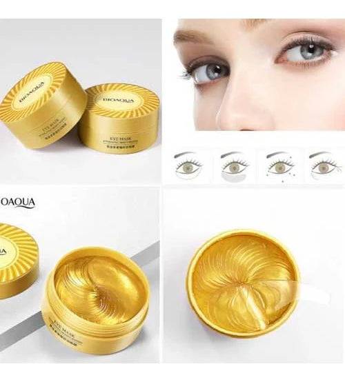 60pcs/Bottle BIOAQUA Crystal Collagen Eye Mask