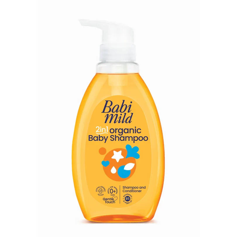 Baby Mild 2 In 1 Organic Baby Shampoo - 380ml