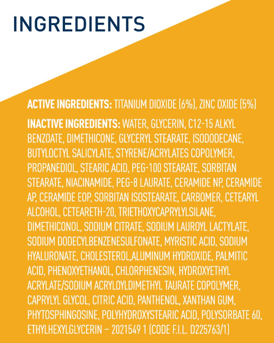 ⁠Cerave Hydrating Mineral Sunscreen spf 30