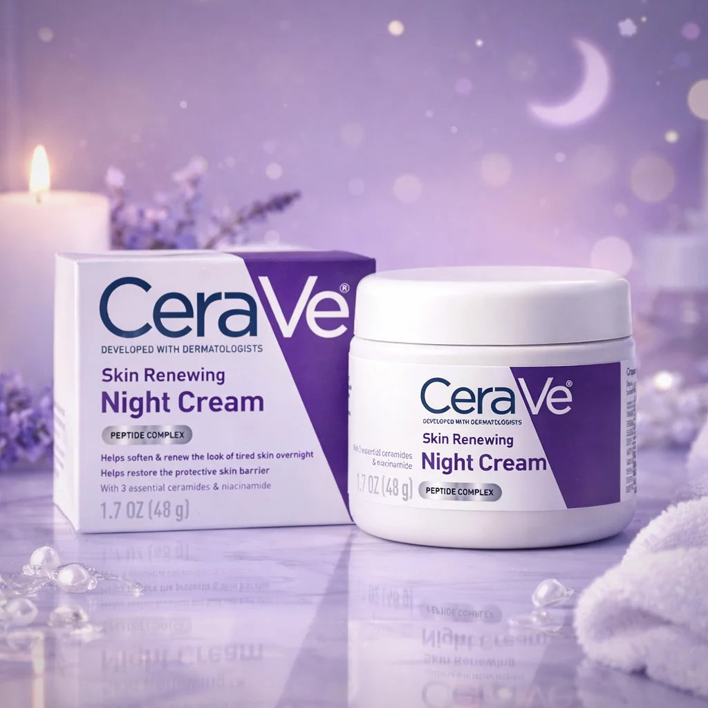 CeraVe Skin Renewing Night Cream | WearCareHub