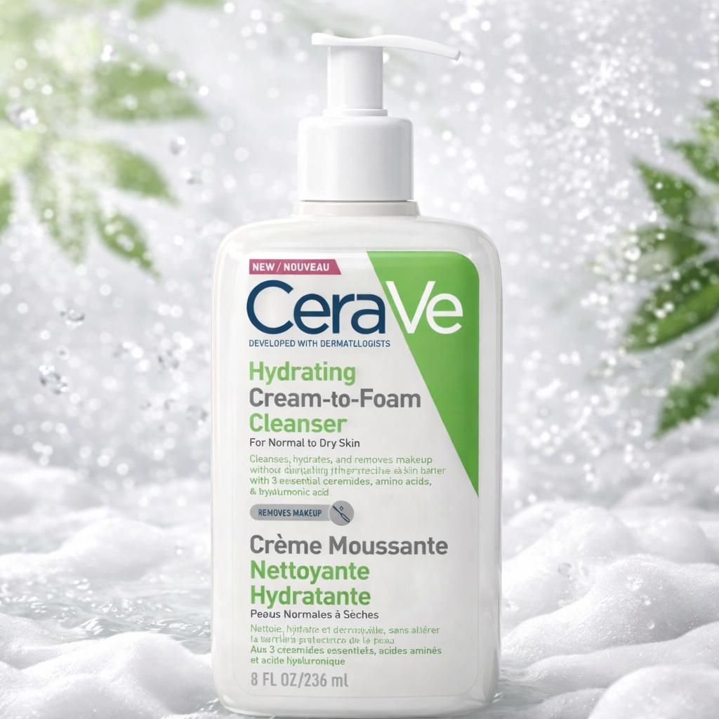 Cerave Hydrating Cream to Foam Cleanser 236ml