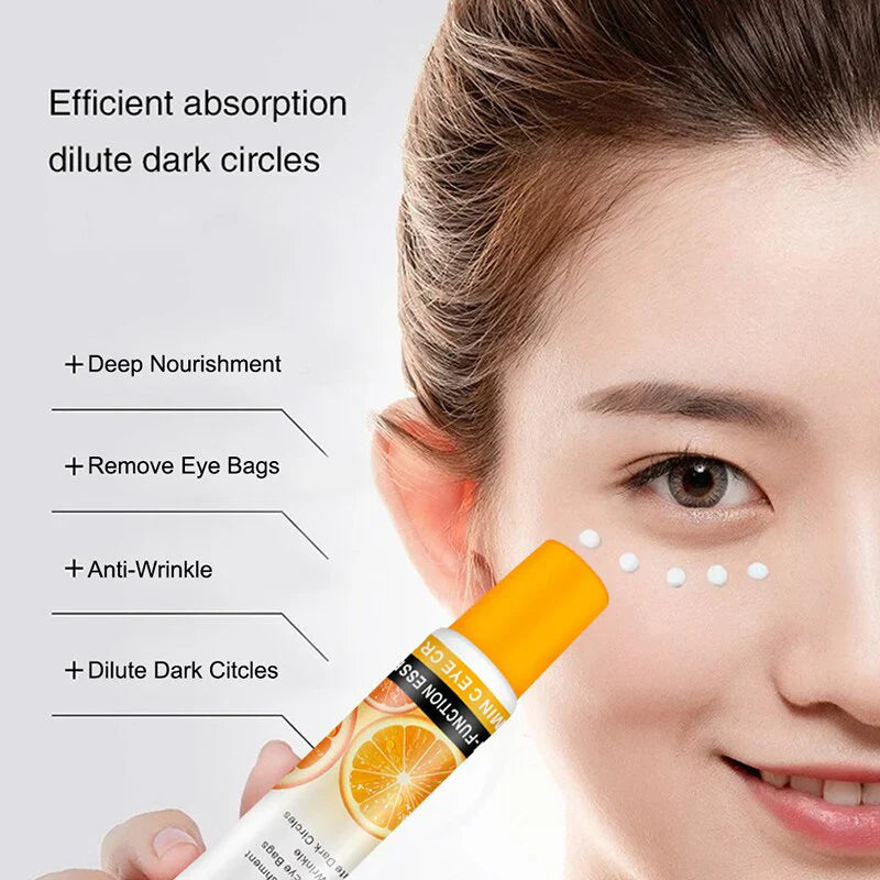 Disaar Vitamin C Whitening Eye Cream with Hyaluronic Acid - 25ml