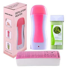 Professional Roll-On Wax Heater Kit for Hair Removal