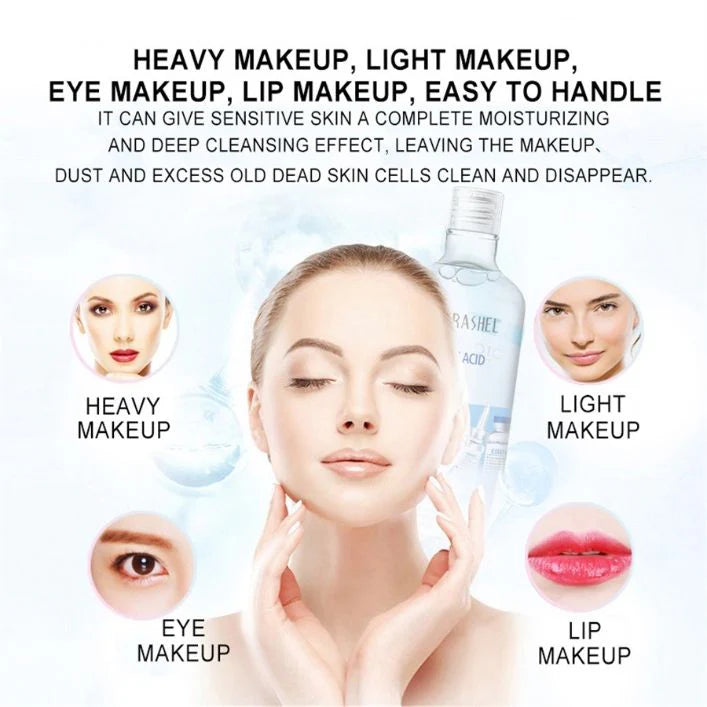 HYALURONIC ACID ESSENCE MOISTURIZING MAKEUP REMOVER, 300ml