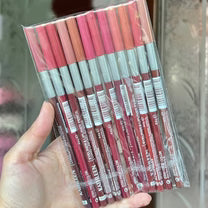 Kathleen Stay True Color Eyeliner And Lip Liner Nude Lip Pencils 12Pcs Pack