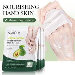 Sadoer Avacado Nicotinamide Whitening Hand mask