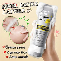 Sadoer Salicylic Acid Amino Acid Acne Removal Brightening Dual Action Facial Cleanser 50g