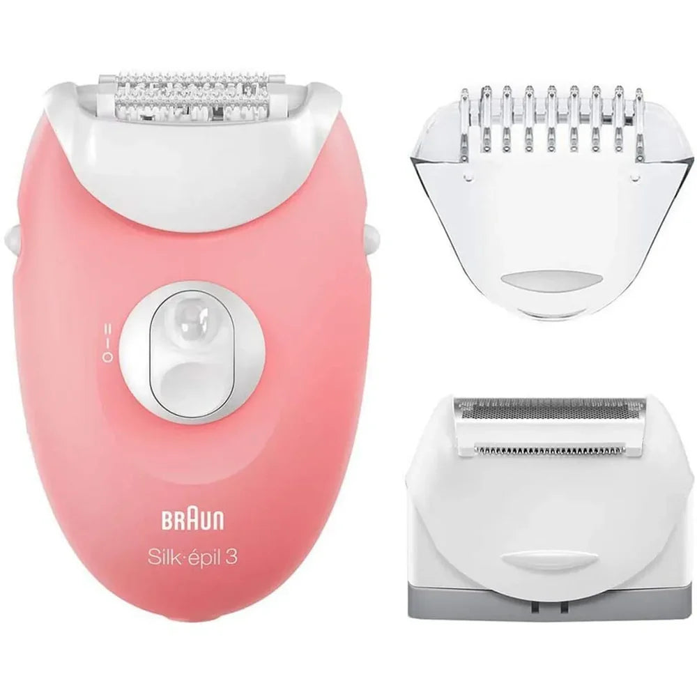Braun SE 3440 Silk-Epil 3 In 1 Hair Removal Epilator