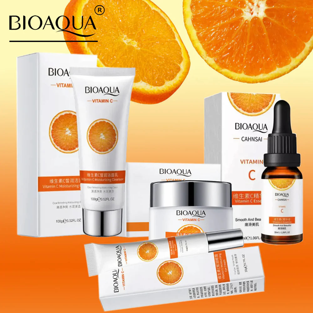 BIOAQUA 4 In 1 Vitamin C Moisturizing & Brightening Series