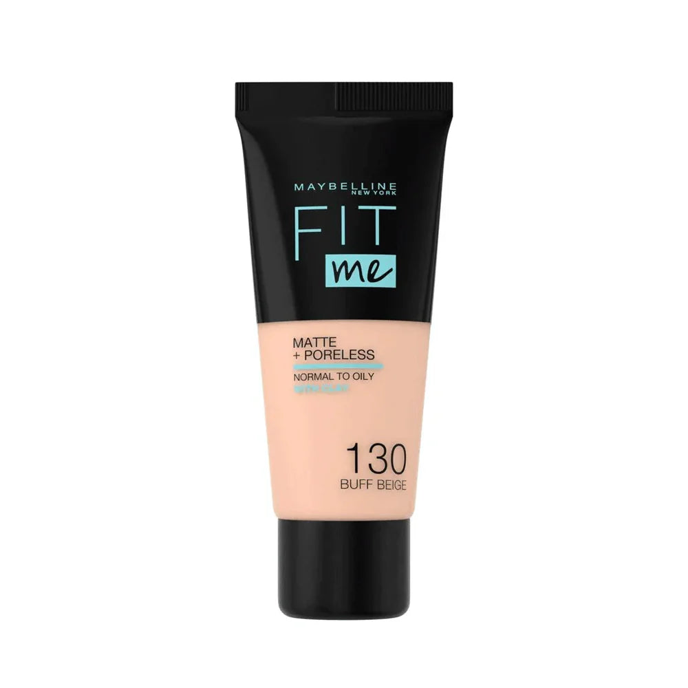 Maybelline - Fit Me Liquid Foundation Matte & Poreless - 130 Buff Beige
