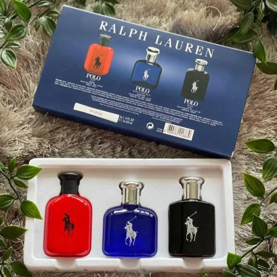 Polo Ralph Lauren 3 in 1 Gift Set For Men - Dubai - 100% Original Testers