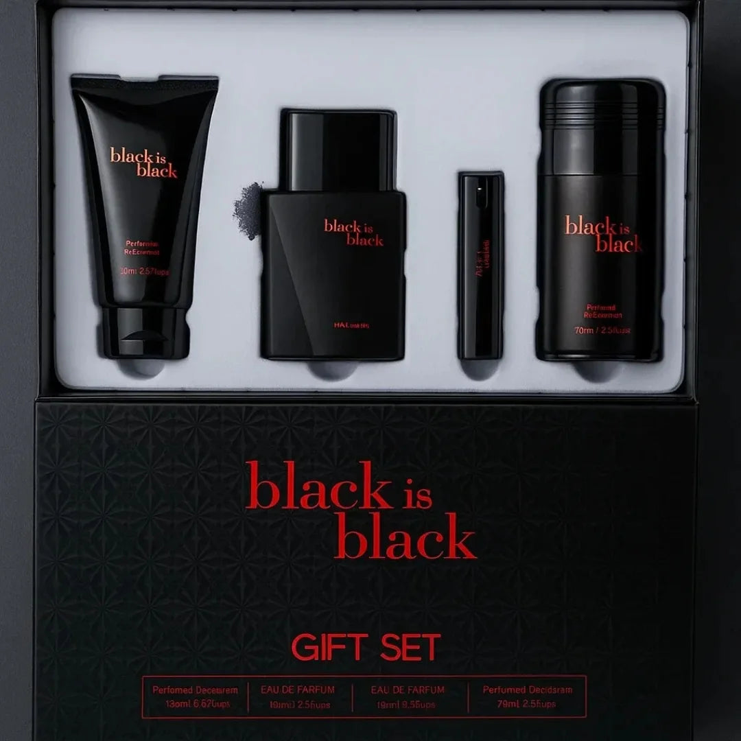 Black is Black Gift Set