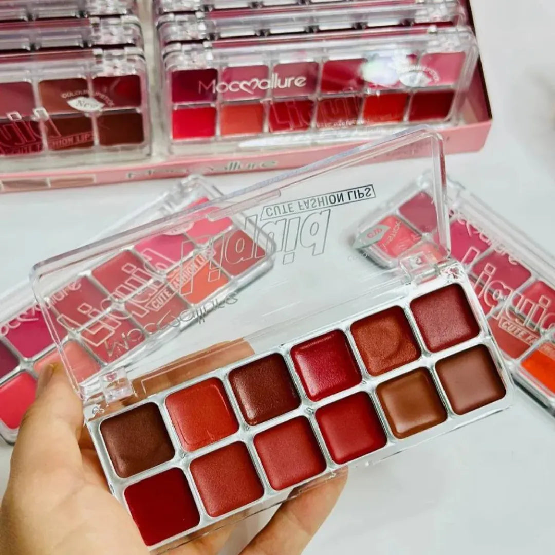 Mocallure 12 Color Lip Palette