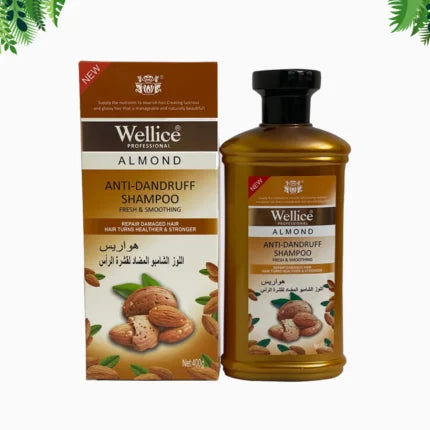 Wellice Anti-Dandruff Almond Shampoo
