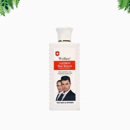 Wellice Anti Dandruff Hair Restore Saffron Sampoo