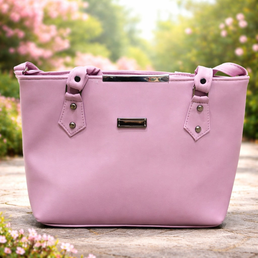 Pink handbag | WearCareHub
