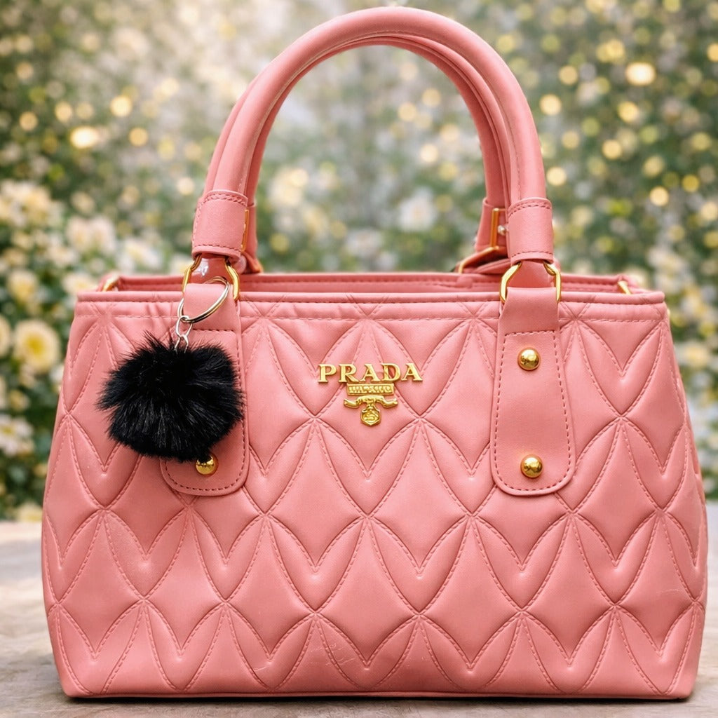 Pink handbag | WearCareHub