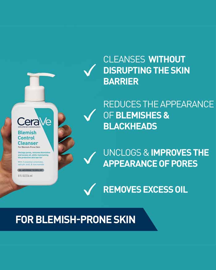 Cerave Blemish Control Cleanser 236 ml