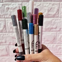 Flormar Glitter Eye-Shadow Pencil (Pack Of 12 Multicolor)