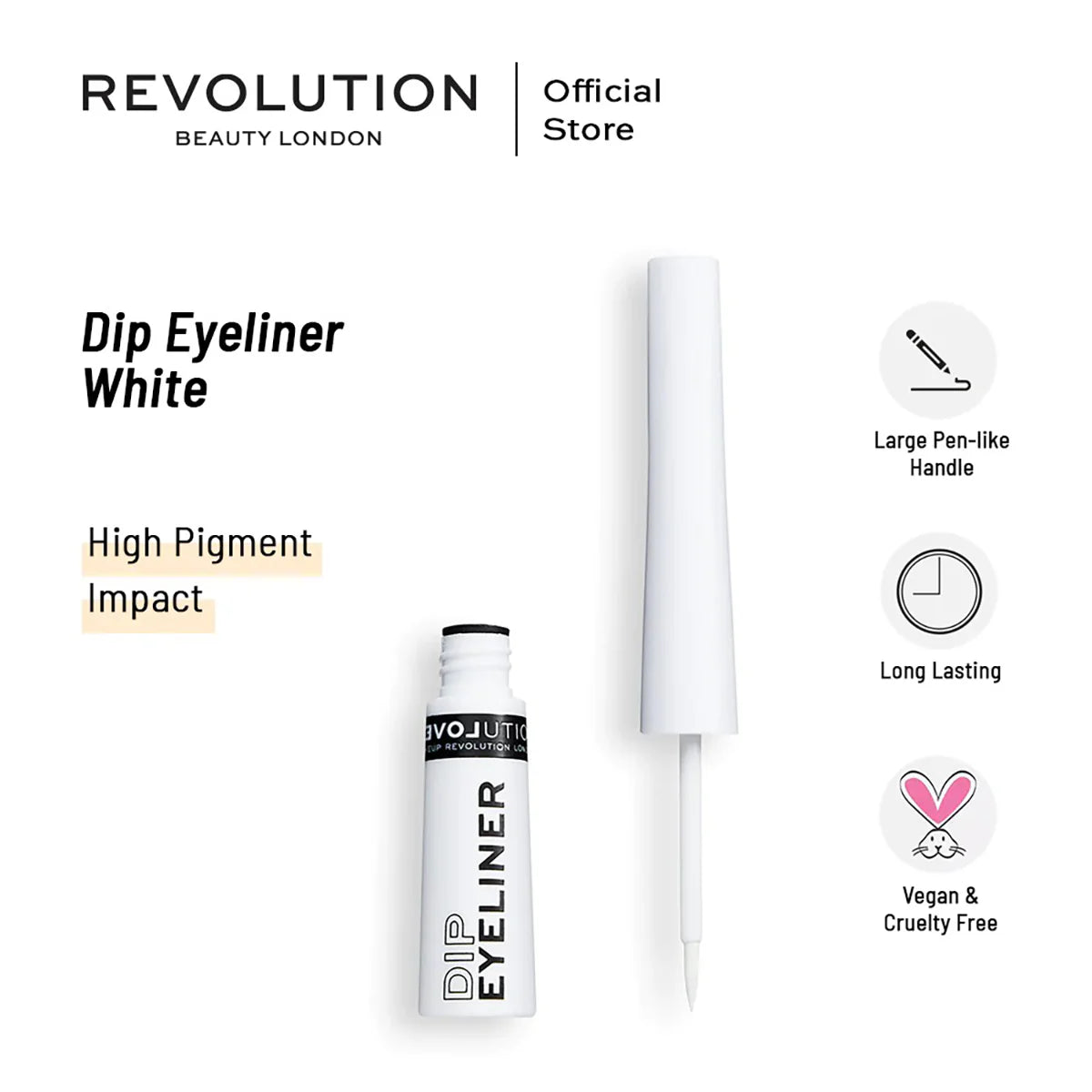 Revolution - Dip Eyeliner White