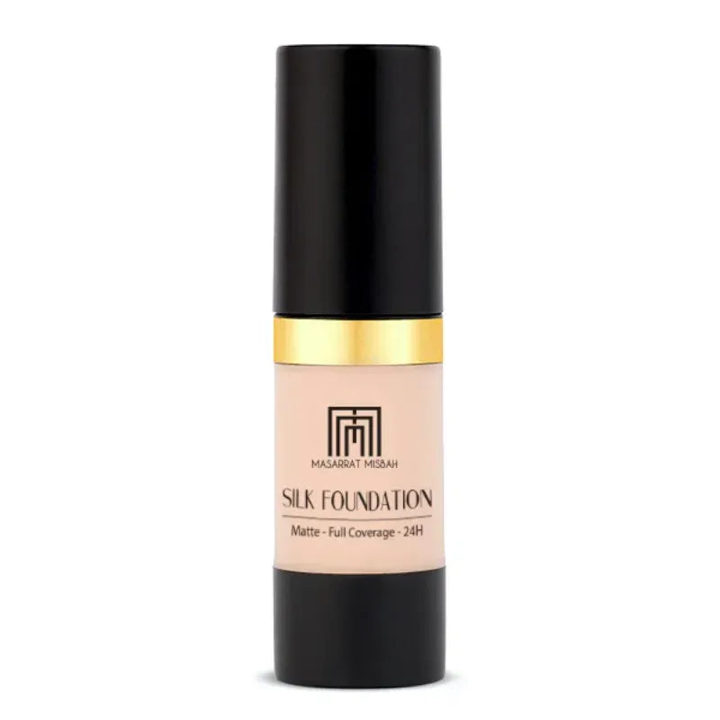 Masarrat Misbah Mini Silk Foundation - 10ml - Ivory