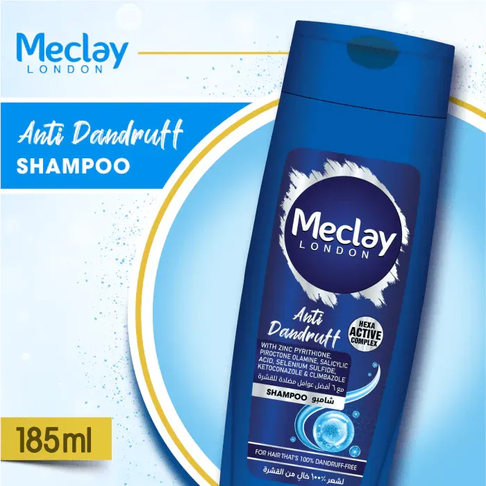 Meclay London Anti Dandruff Shampoo - 185ml