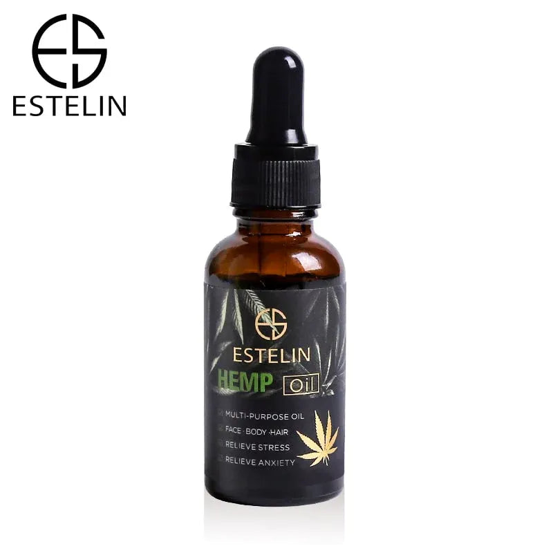 Estelin Multi purpose Face Body & Hair Hemp Oil, 30ml by Dr Rashel