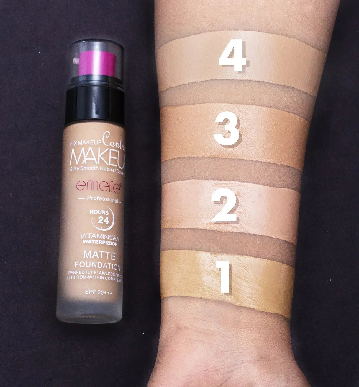 Emelie Matte Foundation - shade 2