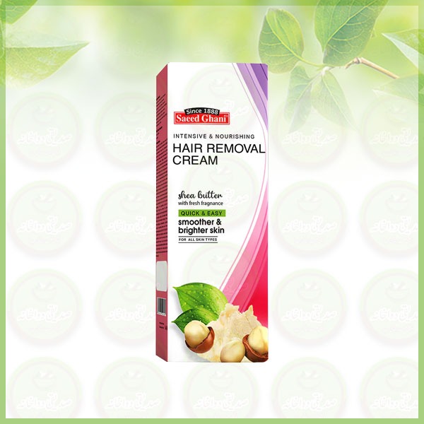 Saeed Ghani Intensive &amp; Nourishing Hair Removing Cream with Shea Butter – 100ml