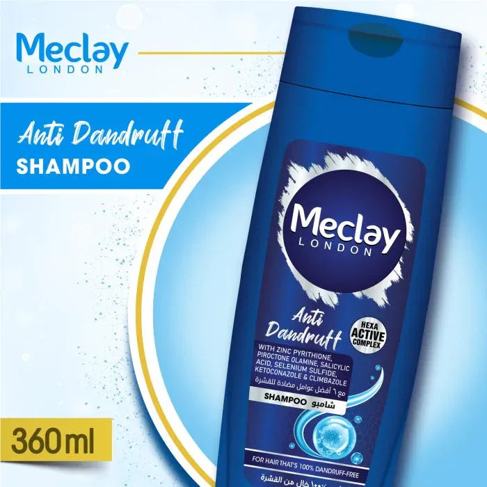 Meclay London Anti Dandruff Shampoo - 360ml