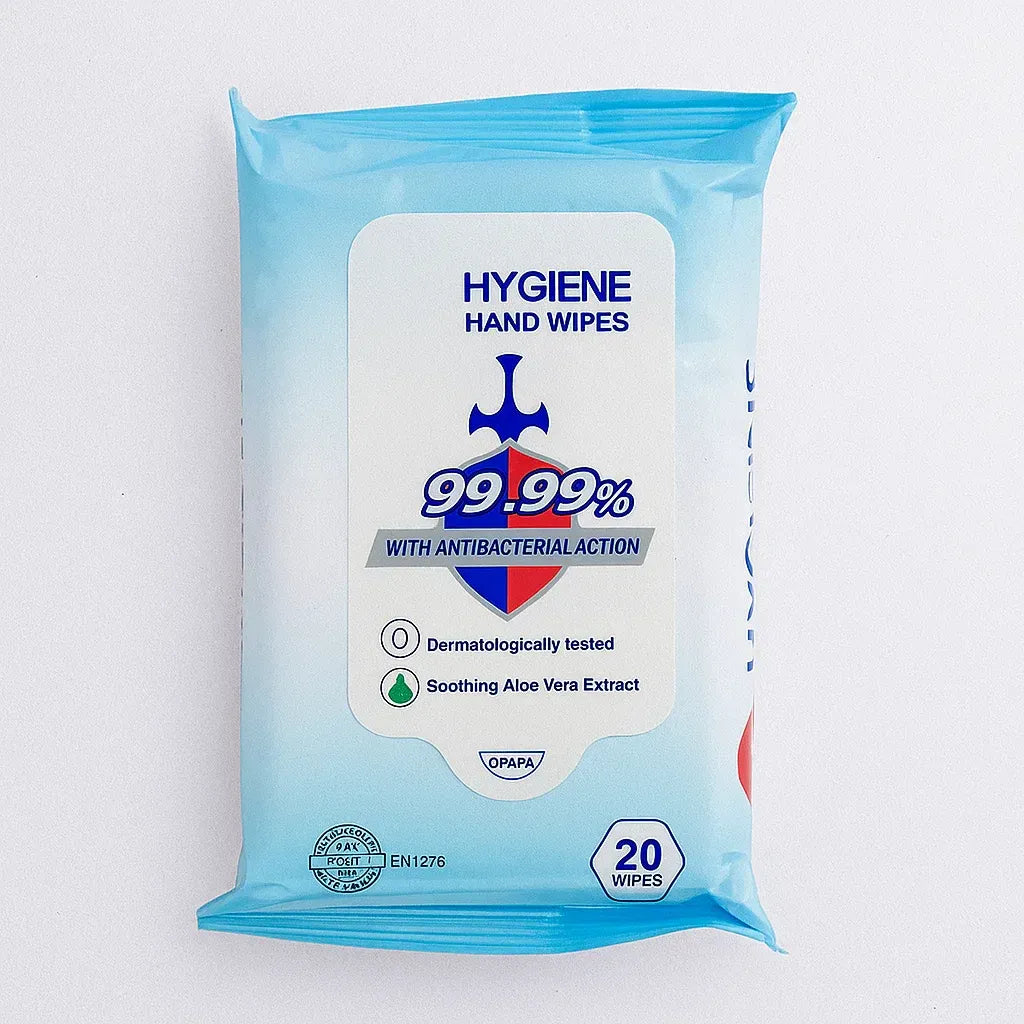 Hygiene Hand Wipes - 20 Wipes
