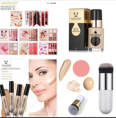 Beauty Bunch 4-in-1 Makeup Deal – Makeup Book + Foundation + Concealer + Brush