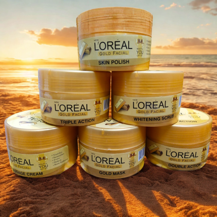 Loreal Whitening & Glowing Gold Facial