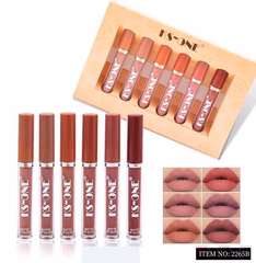 New KS One Pack Of 6 Matte Lip Gloss