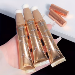 Miss Lara Golden Glow Liquid Highlighter With Puff - Each