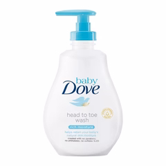 Baby Dove Hair To Toe Baby Wash Rich Moisture 400ml