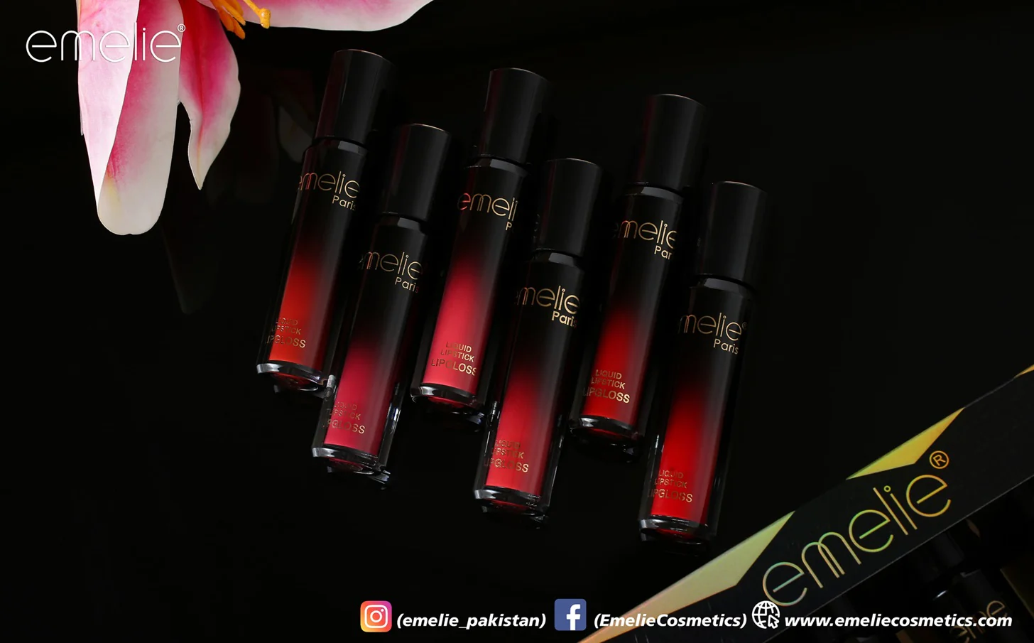 24HRS Long Lasting Lipgloss - 6pc Set