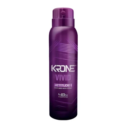 Krone Attitude Vivid Body Spray, For Men - 150ml