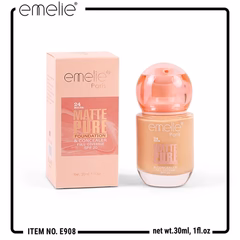 Emelie Matte Pure Foundation & Concealer – 30ml