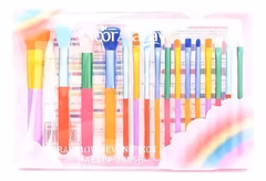 16 Pcs Noor Alazwi Makeup Brush Set