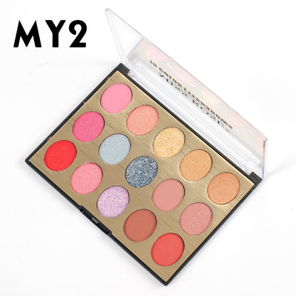 Missrose 15 Shade Spectrum Eye Palette MY1