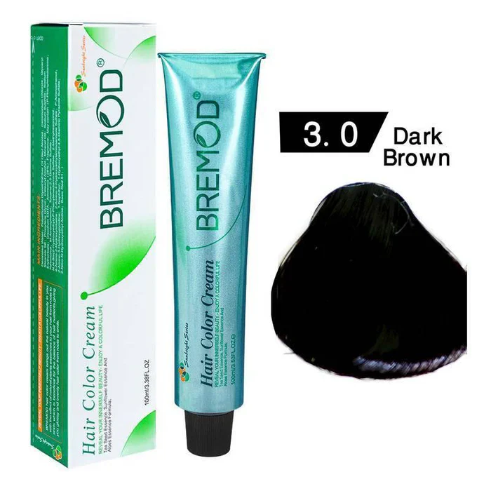 Bremod Hair Color 3.0 βDark Brown - 100ml